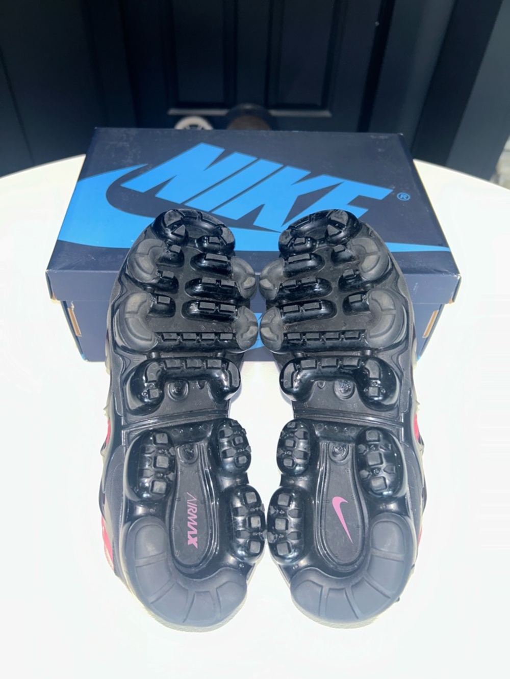 Nike Air VaporMax Plus “Pink Blast Clear Jade” Women’s Size 6.5 - Picture 7 of 9